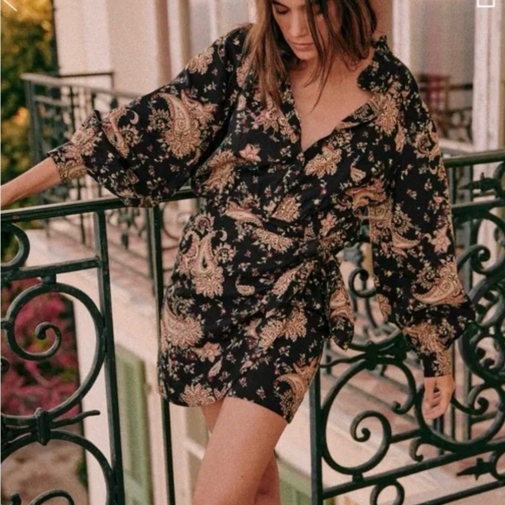 Sezane Capri Mini Dress size 36